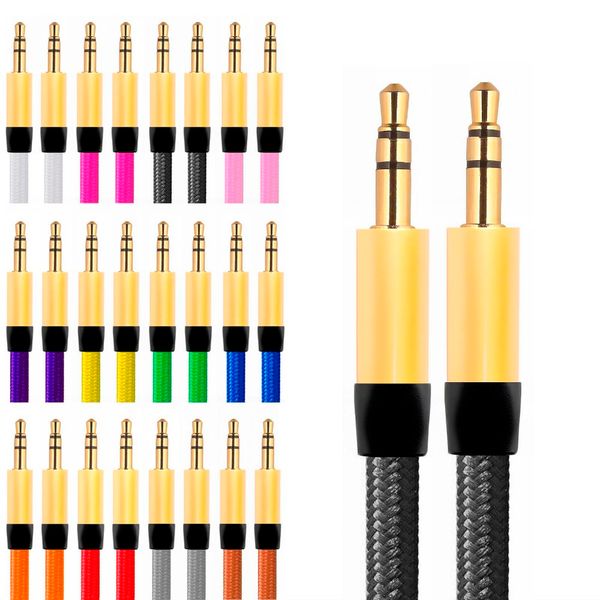 nylon braid aux cable 3.5mm jack male to male car aux auxiliary cord jack 1m 3ft stereo audio cable for pc headphone speaker mobile phone
nylon braid aux cable 3.5mm jack male to male car aux auxiliary cord jack 1m 3ft stereo audio cable for pc headphone speaker mobile phone