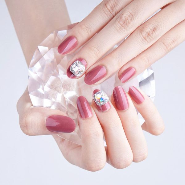24pcs/set bean-paste coloured rhinestone false nails,small round head middle-long full nail tips patch lady bride finger art, Red;gold
24pcs/set bean-paste coloured rhinestone false nails,small round head middle-long full nail tips patch lady bride finger art, Red;gold
