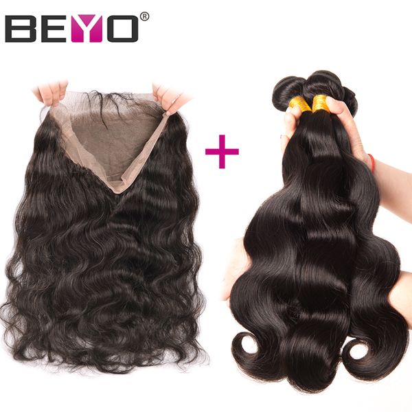 beyo hair 360 lace frontal with bundle brazilian body wave non-remy human hair bundles 360 frontal closure with baby 4pcs, Black;brown
beyo hair 360 lace frontal with bundle brazilian body wave non-remy human hair bundles 360 frontal closure with baby 4pcs, Black;brown