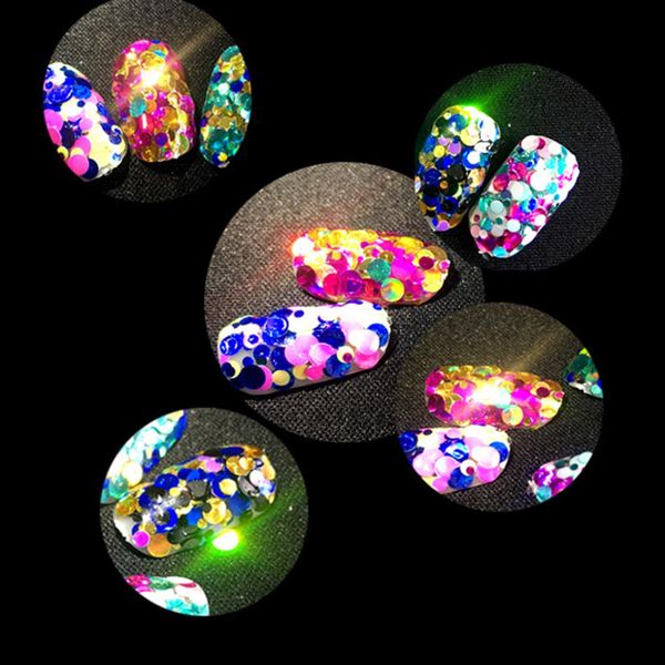bling nail decoration tips beauty accessories 1 box shiny round sequins magic shining tips 3d paillette nail art glitter, Silver;gold
bling nail decoration tips beauty accessories 1 box shiny round sequins magic shining tips 3d paillette nail art glitter, Silver;gold