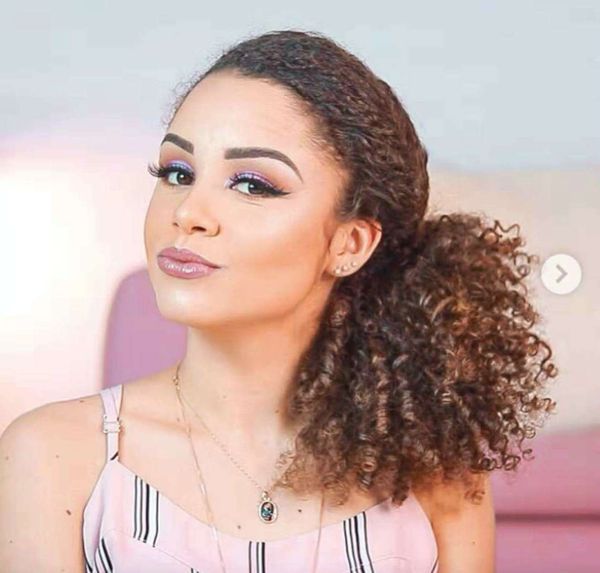 8a brown kinky curly human hair drawstring ponytail hairpiece clip in virgin kinky hair weaving ponytail human hair extension 120g, Black
8a brown kinky curly human hair drawstring ponytail hairpiece clip in virgin kinky hair weaving ponytail human hair extension 120g, Black