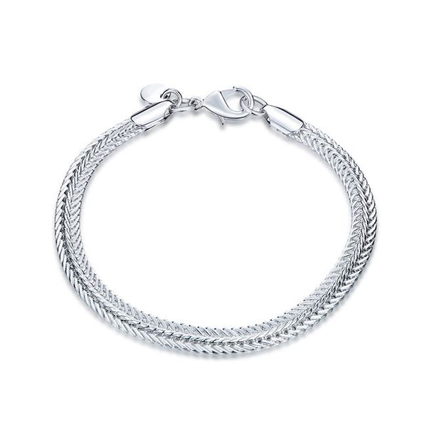 new arrival men's fashion trend sterling silver plated bracelet spb510;fashion girls women's 925 silver link, chain bracelet, Black
new arrival men's fashion trend sterling silver plated bracelet spb510;fashion girls women's 925 silver link, chain bracelet, Black