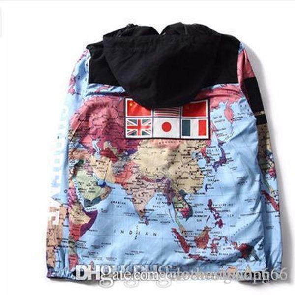 Ship Europe and the United States street tide brand windbreaker hoodie world map jacket removable cap male luminous jacket
Ship Europe and the United States street tide brand windbreaker hoodie world map jacket removable cap male luminous jacket