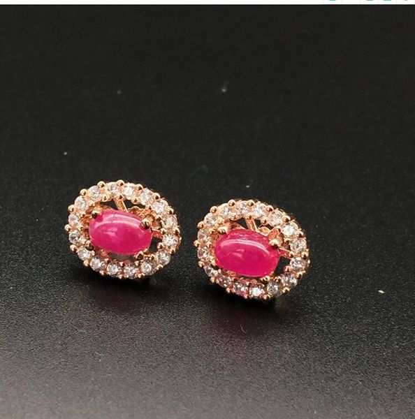 ruby stud earring natural and real ruby 925 sterling silver fine jewelry 4*6mm, Golden;silver
ruby stud earring natural and real ruby 925 sterling silver fine jewelry 4*6mm, Golden;silver