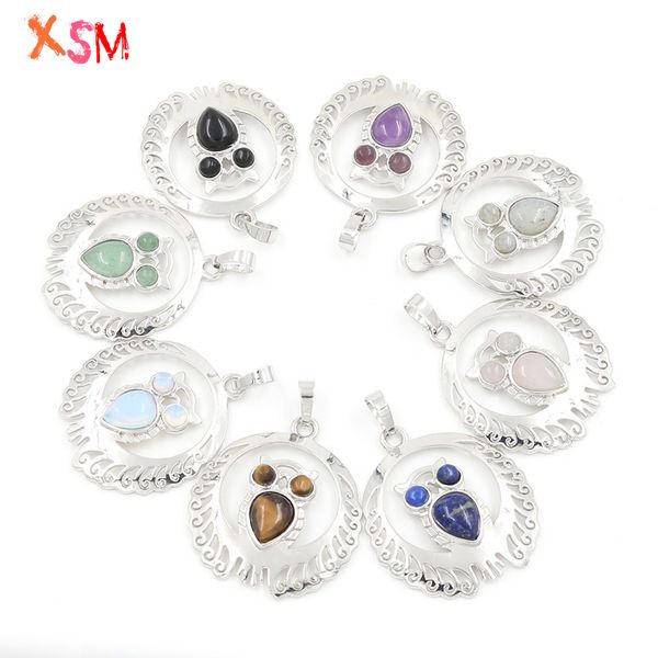 xinshangmie silver plated natural amethysts rose pink quartzs opal fashion hollowed out lace owl pendant women charm jewellery
xinshangmie silver plated natural amethysts rose pink quartzs opal fashion hollowed out lace owl pendant women charm jewellery
