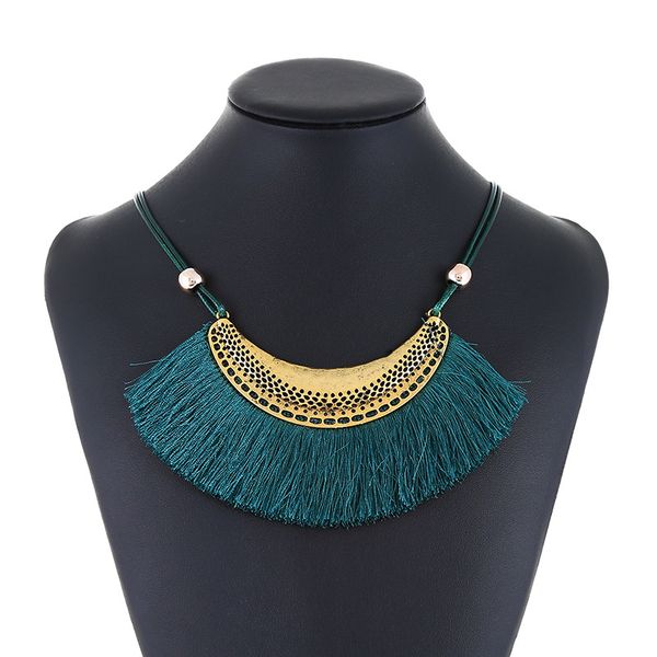 kmvexo vintage bohemian necklace metal hollow geometric pendant fringe tassel charm long leather necklace for women 2018 jewelry, Silver
kmvexo vintage bohemian necklace metal hollow geometric pendant fringe tassel charm long leather necklace for women 2018 jewelry, Silver