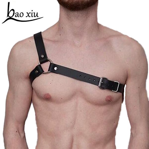 fashion faux leather adjustable harness men women body chest bondage metal punk rock straps party suspenders, Black;brown
fashion faux leather adjustable harness men women body chest bondage metal punk rock straps party suspenders, Black;brown