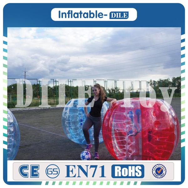 0.8mm Pvc 1.5m Inflatable Bubble Soccer Ball Football Bubble Soccer Zorb Ball Human Hamster Ball