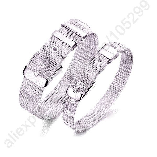 jexxi fashionable belt design pure 925 sterling silver fine jewelry bracelet 2 size options for woman man, Golden;silver
jexxi fashionable belt design pure 925 sterling silver fine jewelry bracelet 2 size options for woman man, Golden;silver