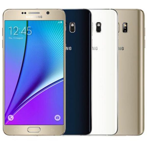 

восстановленный оригинальный samsung galaxy note 5 n9200 n920a n920v n920t n920p 5,7 дюймовый восьмиядерный процессор 4gb ram 32gb rom 16mp