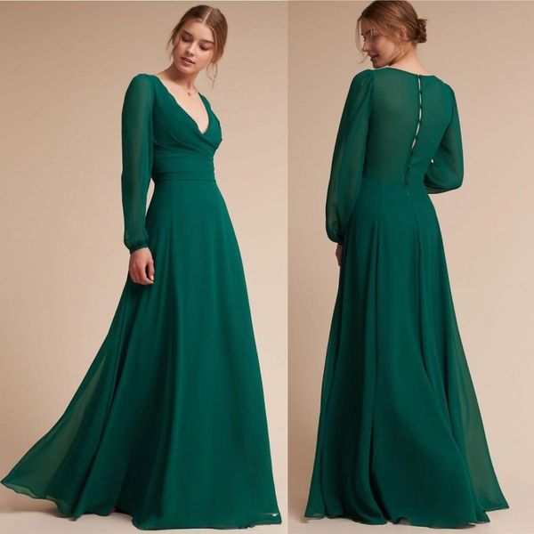 simple style dark green prom dresses 2019 vintage v neck chiffon floor length button back long evening gowns bc0051
simple style dark green prom dresses 2019 vintage v neck chiffon floor length button back long evening gowns bc0051
