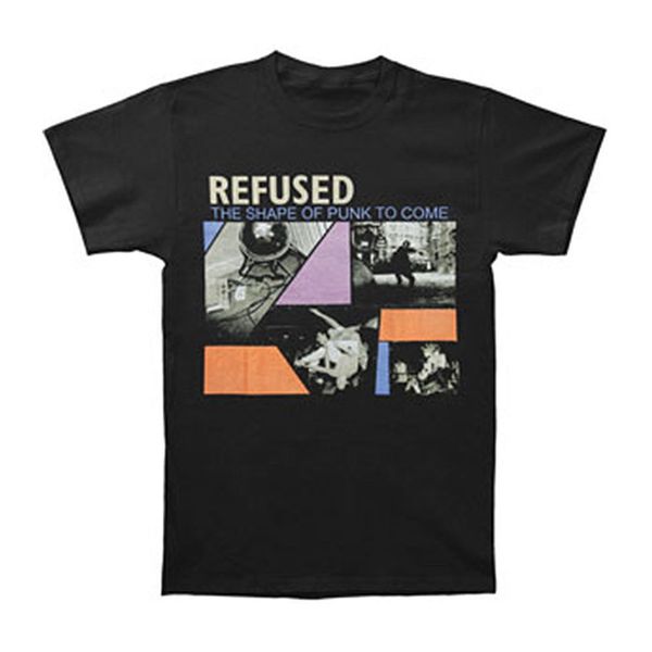 Взрослые повседневная футболка отказалась мужская форма панк прийти (черный) Slim F
Взрослые повседневная футболка отказалась мужская форма панк прийти (черный) Slim F