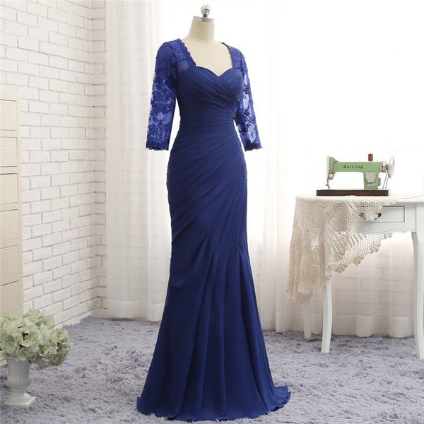 2018 wangyandress royal blue mermaid mother of the bride dresses custom floor length draped chiffon mother's dresses formal evening gow, Black;red
2018 wangyandress royal blue mermaid mother of the bride dresses custom floor length draped chiffon mother's dresses formal evening gow, Black;red