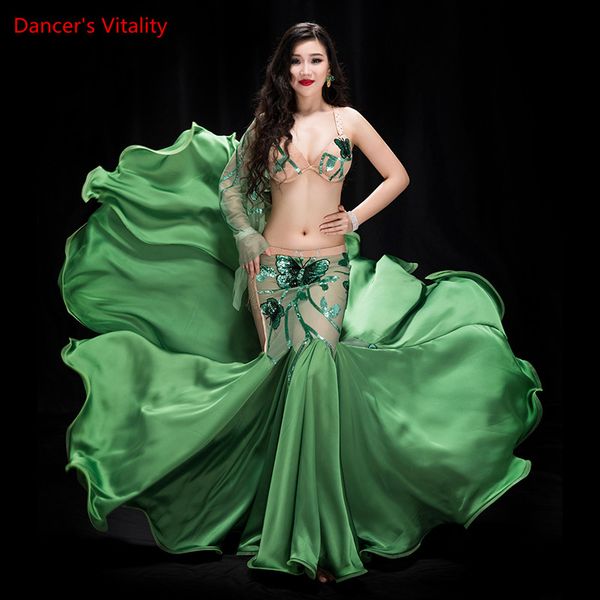 new arrival women 2 piece of performance of belly dancing show in costume bra fish tail skirt dance team green dress black white, Black;red
new arrival women 2 piece of performance of belly dancing show in costume bra fish tail skirt dance team green dress black white, Black;red