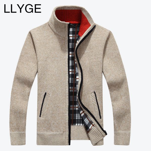 2018 autumn winter men warm cardigan sweatercoat casual loose stand neck wool sweaters coat man zipper thick knittwear plus size s917, White;black
2018 autumn winter men warm cardigan sweatercoat casual loose stand neck wool sweaters coat man zipper thick knittwear plus size s917, White;black