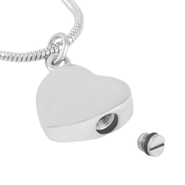 stainless steel cremation white blank heart keepsake for ashes urn memorial pendant necklace for men with chain jewelry ijd9416, Silver
stainless steel cremation white blank heart keepsake for ashes urn memorial pendant necklace for men with chain jewelry ijd9416, Silver