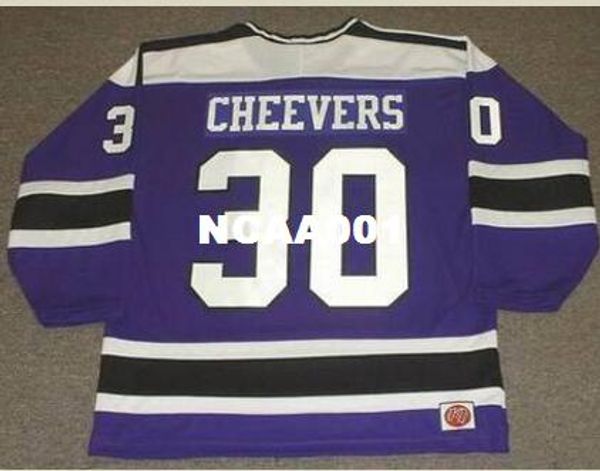 mens #30 gerry cheevers cleveland crusaders 1974 ccm vintage home hockey jersey or custom any name or number retro jersey, Black;red
mens #30 gerry cheevers cleveland crusaders 1974 ccm vintage home hockey jersey or custom any name or number retro jersey, Black;red