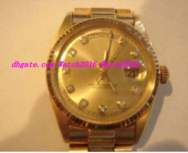 luxury wristwatch mens solid 18k yellow gold stainless steel bracelet watch champagne diamond automatic men watches men's watch quality
luxury wristwatch mens solid 18k yellow gold stainless steel bracelet watch champagne diamond automatic men watches men's watch quality