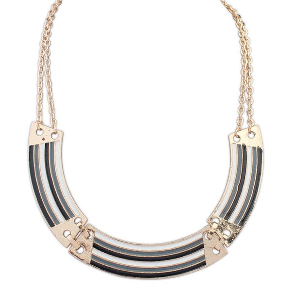 new fashion u-shaped metal pendant statement choker necklace simple style drop oil necklace for women trendy jewelry colares, Silver
new fashion u-shaped metal pendant statement choker necklace simple style drop oil necklace for women trendy jewelry colares, Silver