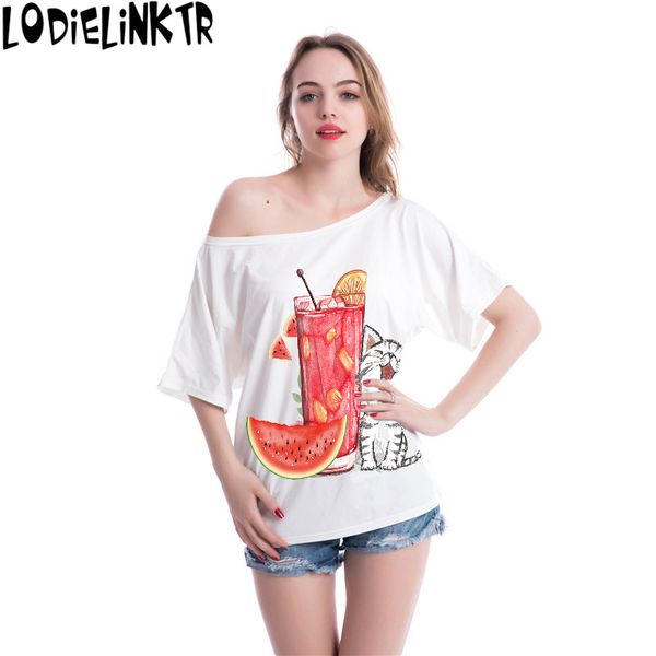summer novelty one shoulder women t shirt harajuku kawaii cute style drinking print t-shirt new short sleeve size 5vb126, White
summer novelty one shoulder women t shirt harajuku kawaii cute style drinking print t-shirt new short sleeve size 5vb126, White