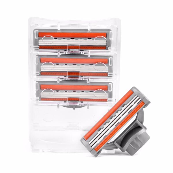 qshave galaxy blue men manual shaving razor blade refill orange color x3 blade y, 4 cartridges (only blades no handle
qshave galaxy blue men manual shaving razor blade refill orange color x3 blade y, 4 cartridges (only blades no handle