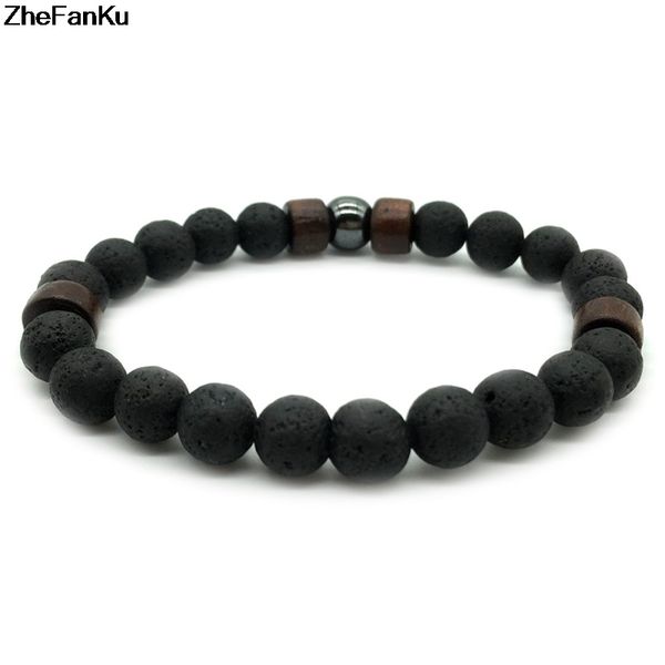 new designer jewelry bracelet for men and women beads lava stone bracelet natural handmade jewelry bracelet, Black
new designer jewelry bracelet for men and women beads lava stone bracelet natural handmade jewelry bracelet, Black