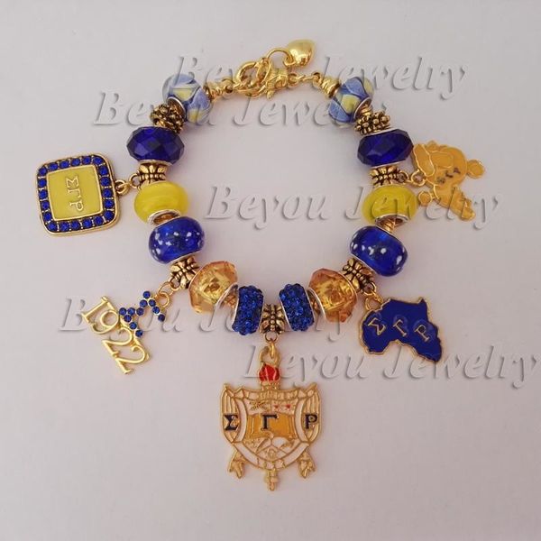 sigma gamma rho sorority bracelet sgr charm bead 1922 shield charm retro jewelry bracelet vintage bangle jewelry accessory, Golden;silver
sigma gamma rho sorority bracelet sgr charm bead 1922 shield charm retro jewelry bracelet vintage bangle jewelry accessory, Golden;silver
