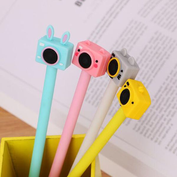 4 pieces / batch creative camera 0.38 mm black refill gel pen school office training supplies cute pen children stationery
4 pieces / batch creative camera 0.38 mm black refill gel pen school office training supplies cute pen children stationery