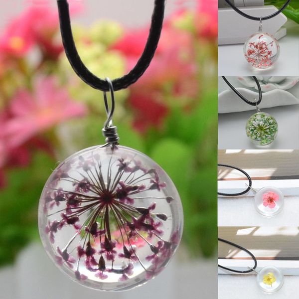 lnrrabc fashion 1 pc girls crystal glass ball flower pendant long strip leather chain necklace jewelry gift, Silver
lnrrabc fashion 1 pc girls crystal glass ball flower pendant long strip leather chain necklace jewelry gift, Silver