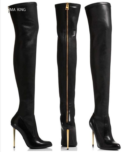 zapatos de mujer pointed toe over the knee boots iron high heels shoes woman fashion zipper black thigh high boots stage shoes
zapatos de mujer pointed toe over the knee boots iron high heels shoes woman fashion zipper black thigh high boots stage shoes