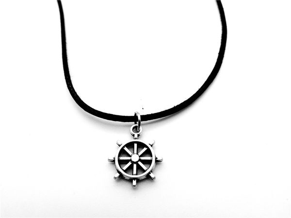 npc-vintage antique rudder strings necklace nautical navy seaman sailor boat anchor car steering wheel leather rope lucky mother men's, Black
npc-vintage antique rudder strings necklace nautical navy seaman sailor boat anchor car steering wheel leather rope lucky mother men's, Black