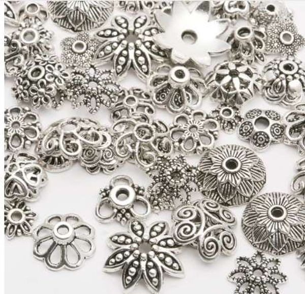 130pcs/lot tibetan silver plated color bead caps fit jewelry findings making end caps 4-15mm, Bronze;silver
130pcs/lot tibetan silver plated color bead caps fit jewelry findings making end caps 4-15mm, Bronze;silver
