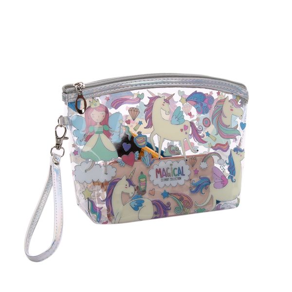 1pc women unicorn pvc makeup bag waterproof toiletry bag alpaca transparent travel cosmetic organizer zipper
1pc women unicorn pvc makeup bag waterproof toiletry bag alpaca transparent travel cosmetic organizer zipper