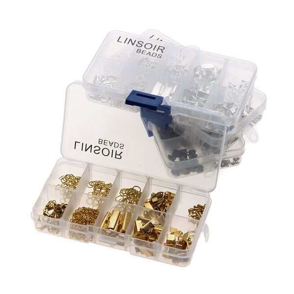 box set beads kit jump rings/clasps for jewelry making necklace diy jewelry findings accessories components, Silver
box set beads kit jump rings/clasps for jewelry making necklace diy jewelry findings accessories components, Silver
