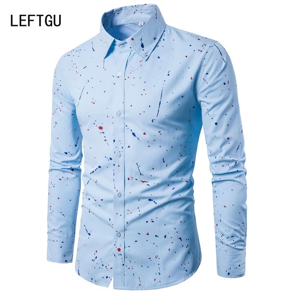 new 2017 autumn men's shirts men casual slim fit designer print camisa light blue yellow pink white dj999, White;black
new 2017 autumn men's shirts men casual slim fit designer print camisa light blue yellow pink white dj999, White;black