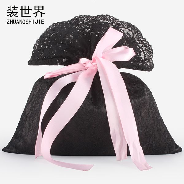 27*30 см оптовая атласные шелковые кружева drawstring сумка упаковка подарочная сумка нижнее белье организатор сумка
27*30 см оптовая атласные шелковые кружева drawstring сумка упаковка подарочная сумка нижнее белье организатор сумка