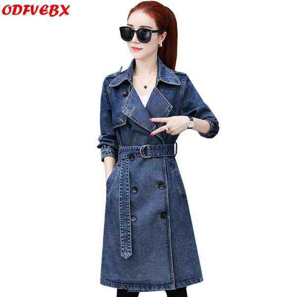women's windbreaker denim jacket medium long 2018slim wild loose double-breasted autumn clothing cowboy coat female tide odfvebx, Black;brown
women's windbreaker denim jacket medium long 2018slim wild loose double-breasted autumn clothing cowboy coat female tide odfvebx, Black;brown