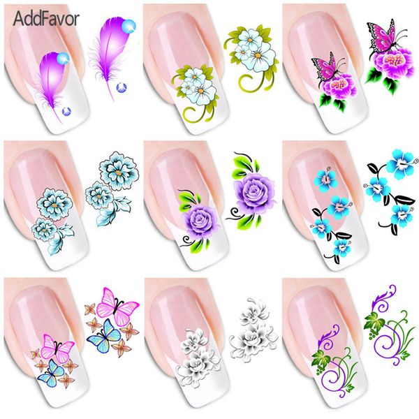 addfavor 4pc nail decals butterfly flower lace nail art decoration adhesive foil decals makeup tool diy christmas stickers, Black
addfavor 4pc nail decals butterfly flower lace nail art decoration adhesive foil decals makeup tool diy christmas stickers, Black
