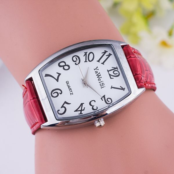 new fashion leisure barrel type female pu leather square simple number barrel shape luxury gift leisure dress quartz watch, Slivery;brown
new fashion leisure barrel type female pu leather square simple number barrel shape luxury gift leisure dress quartz watch, Slivery;brown