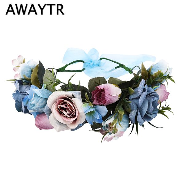 awaytr невесты женщины цветок корона волос группа цветочные оголовье гирлянда лента лук девушка цветок венок свадебные аксессуары для волос
awaytr невесты женщины цветок корона волос группа цветочные оголовье гирлянда лента лук девушка цветок венок свадебные аксессуары для волос