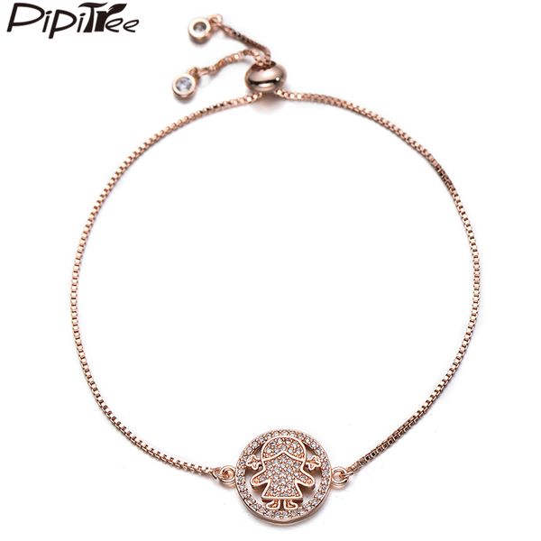 pipitree luxury round circle with cz boys girls in middle charm bracelets for women lovers slider chain crystal bracelet jewelry, Golden;silver
pipitree luxury round circle with cz boys girls in middle charm bracelets for women lovers slider chain crystal bracelet jewelry, Golden;silver