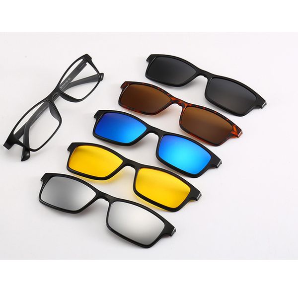 5 lens magnetic sunglasses for men women spectacles 5 in 1 clip mirrored polarized sunglasses night vision glasses oculos gafas, White;black
5 lens magnetic sunglasses for men women spectacles 5 in 1 clip mirrored polarized sunglasses night vision glasses oculos gafas, White;black