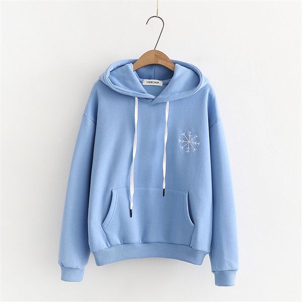 autumn women hoodies cute embroidery snowflake hoody female loose pullover girls sweatshirts t190, Black
autumn women hoodies cute embroidery snowflake hoody female loose pullover girls sweatshirts t190, Black
