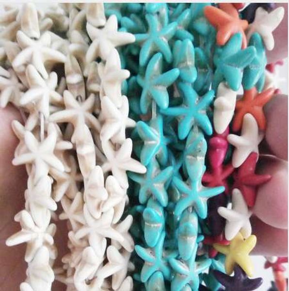 white blue mix colorful sea star natural stone beads for jewelry make loose spacer beads fitting diy necklace bracelet findings, Black
white blue mix colorful sea star natural stone beads for jewelry make loose spacer beads fitting diy necklace bracelet findings, Black