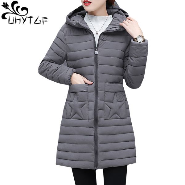 uhytgf parka women winter down jacket slim long outerwear thin and light hooded down cotton warm jacket m-3xl plus size coat 886, Black
uhytgf parka women winter down jacket slim long outerwear thin and light hooded down cotton warm jacket m-3xl plus size coat 886, Black