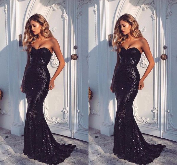 black bling bling 2018 mermaid evening dresses sequined sweetheart sweep train formal prom dresses evening gown vestidos de fiesta, Black;red
black bling bling 2018 mermaid evening dresses sequined sweetheart sweep train formal prom dresses evening gown vestidos de fiesta, Black;red