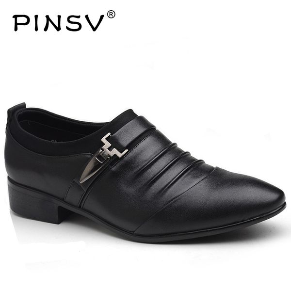 wedding leather shoes mens italian dress shoes pointed toe formal men footwear office big size 38-46, Black
wedding leather shoes mens italian dress shoes pointed toe formal men footwear office big size 38-46, Black