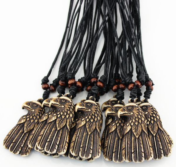 fashion wholesale 12pcs/lot imitation yak bone carved brown eagle head pendants necklace for men women's cool jewelry lucky gift mn567, Silver
fashion wholesale 12pcs/lot imitation yak bone carved brown eagle head pendants necklace for men women's cool jewelry lucky gift mn567, Silver
