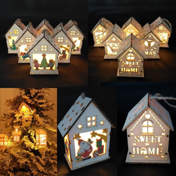 18cm by 18cm christmas led light chalet glittery wooden house xmas tree hanging ornaments home party decor diy craft
18cm by 18cm christmas led light chalet glittery wooden house xmas tree hanging ornaments home party decor diy craft