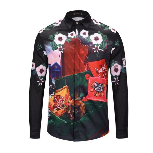 ximiwua 2018 fashion floral shirts mens hawaiian shirt long sleeve 3d print casual slim fit chemise homme high quality, White;black
ximiwua 2018 fashion floral shirts mens hawaiian shirt long sleeve 3d print casual slim fit chemise homme high quality, White;black